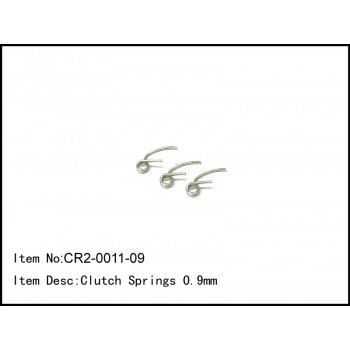CR2-0011-09  Clutch Springs 0.9mm