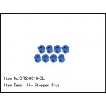 CR2-0016-BL  Alloy- Stopper Blue
