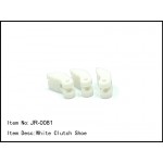 JR-0081  White Clutch Shoe