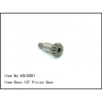  K8-0061  13T Pinion Gear