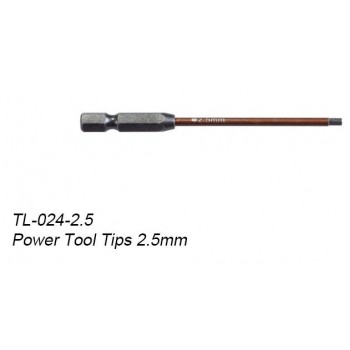 TL-024-2.5   Power Tool Tips 2.5mm	